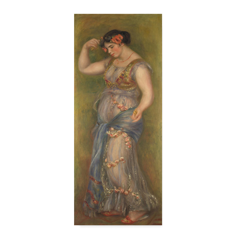 Astoria Grand Dancing Girl With Castanets 1909 Oil Painting