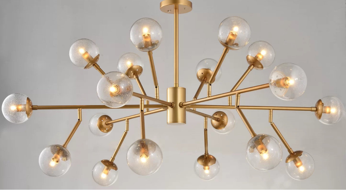 Schwerin 18 Lights Sputnik Chandelier Schwerin 18 Lights Sputnik Chandelier