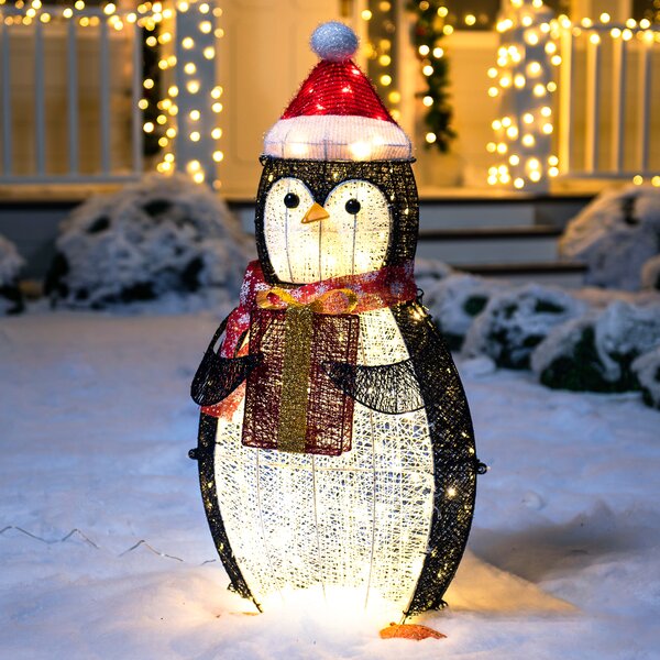 Metal Water Filled LED Lantern Snowman Glitter Snow Globe Warm White Glow Fun Uk 