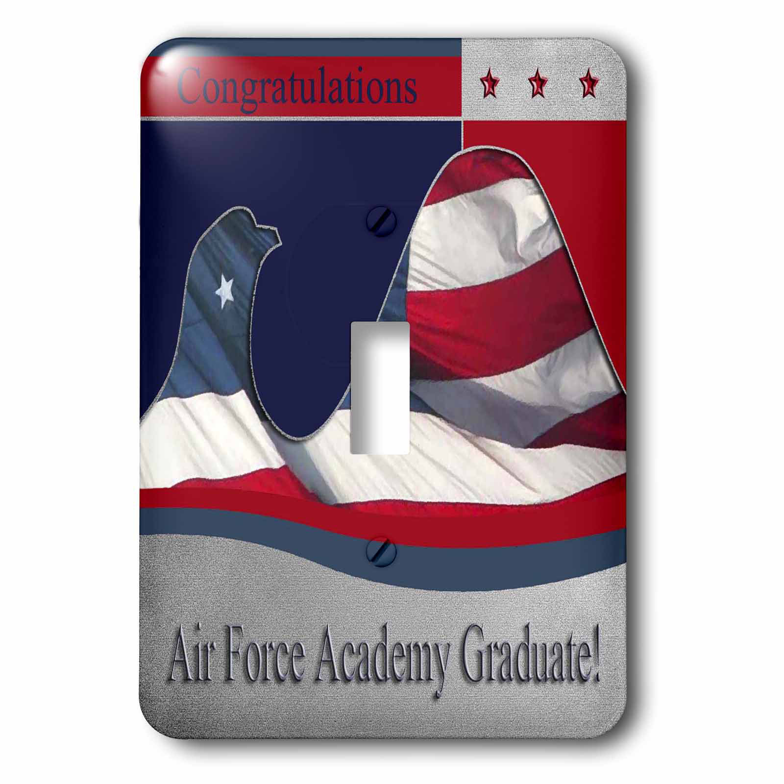 3drose Air Force Academy Graduate 1 Gang Toggle Light Switch Wall Plate Wayfair