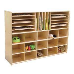 Ready-To-Assemble 32 Compartment Cubby