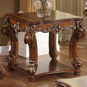 Welles End Table by Astoria Grand