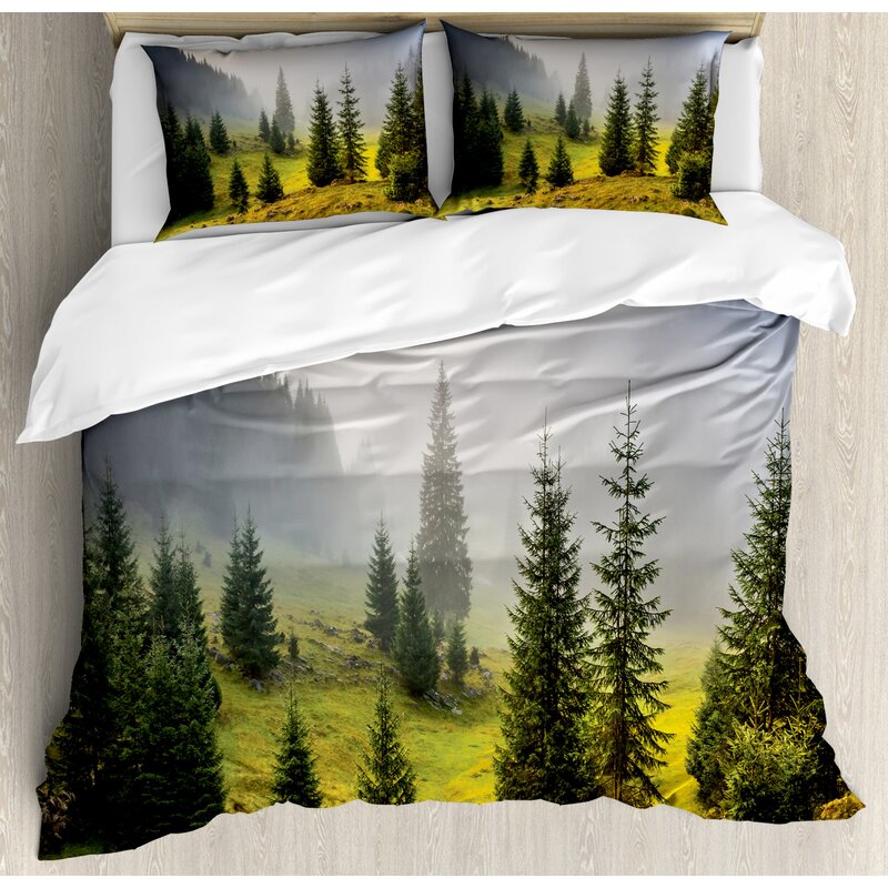 East Urban Home Forest Duvet Cover Set Wayfair