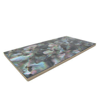 Matrix Z 2 X 7 5 Authentic Seashell Tile Decorative Mosaic In White Mother Of Pearl Wayfair