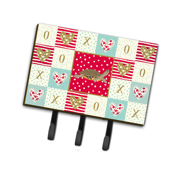 The Holiday Aisle Tulughan Pond Slider Turtle Wall Key Organizer With Key Hooks Wayfair