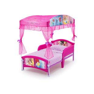 white disney princess bed