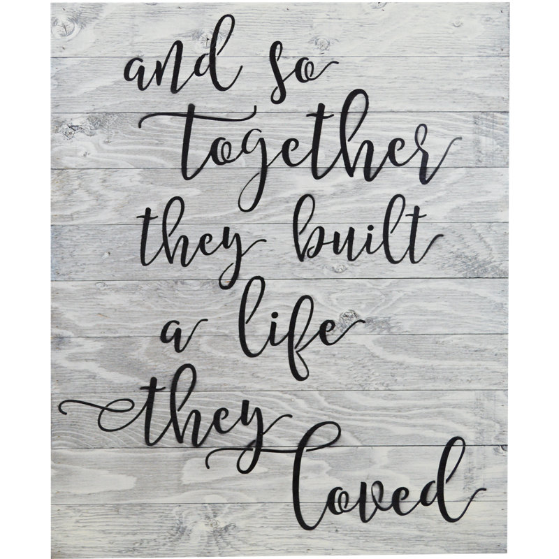 Ebern Designs And So Together They Built The Life They Loved
