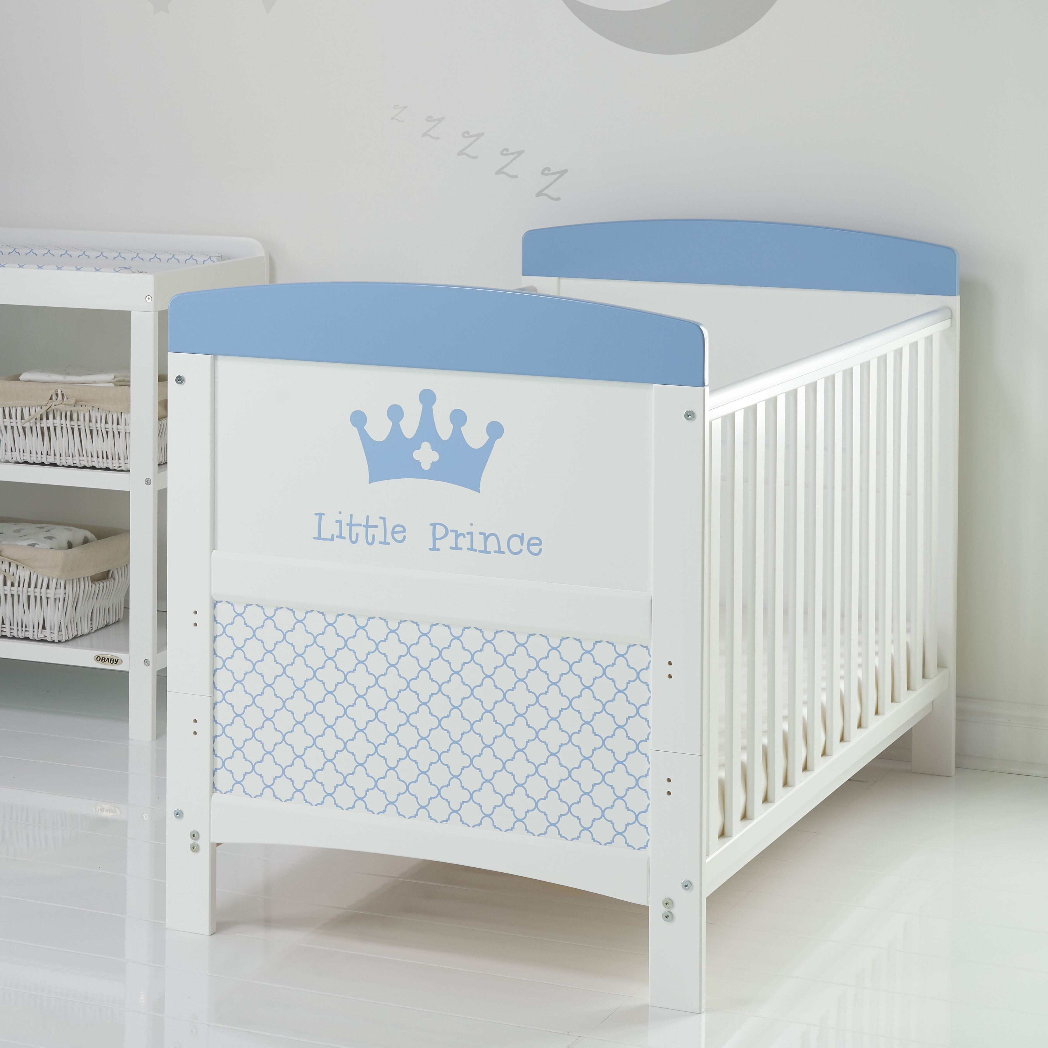 Obaby Little Prince Grace Inspire Cot 