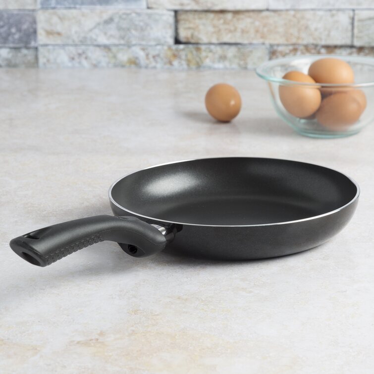 5.5 Inch Easy to Clean Silicone Handle Gunmetal Gray Ecolution Ceramic Non-Stick Fry Mini Egg Pan