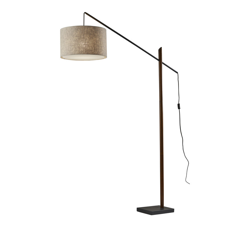 mid century overarching floor lamp