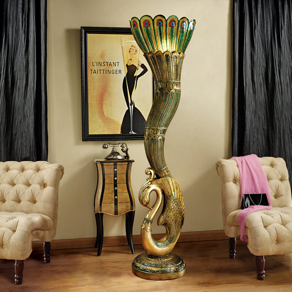 bevroren Veronderstellen Guinness Art Deco Floor Lamp | Wayfair