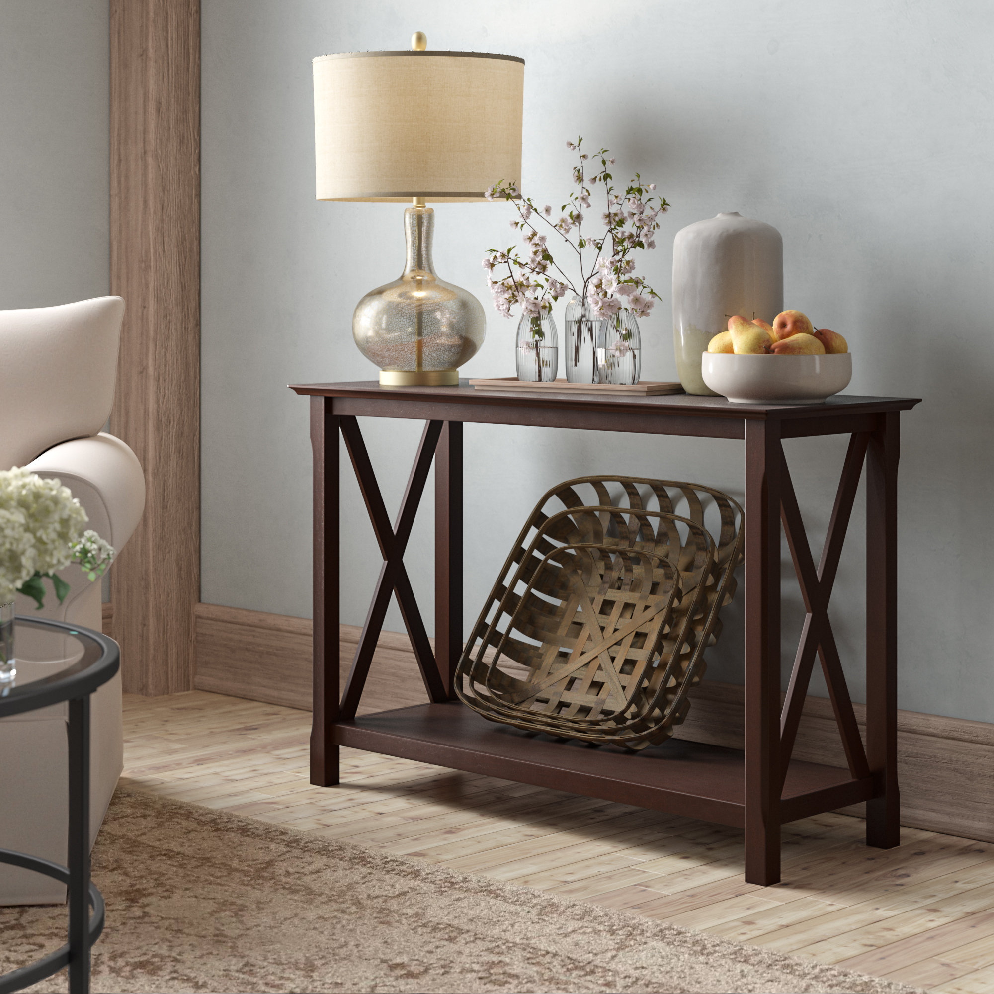 Espresso Wood Console Tables You Ll Love In 2020 Wayfair