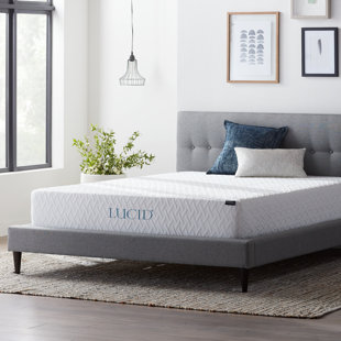 Queen Mattress And Frame Set Wayfair 10 Medium Gel Memory Foam Mattress