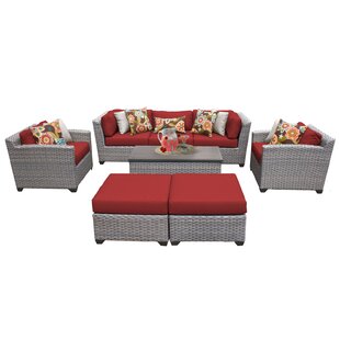 Meeks 8 Piece Sofa Seating Group with review