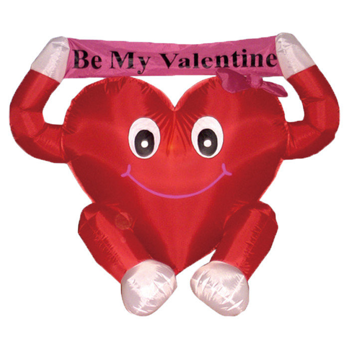 Comfy Critters 4 Inflatable Be My Valentine Valentine S Day Yard