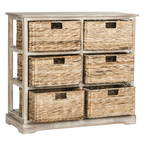 Elena 6 Basket Storage Chest Wayfair