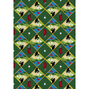 Golf Rug Wayfair Green Area Rug
