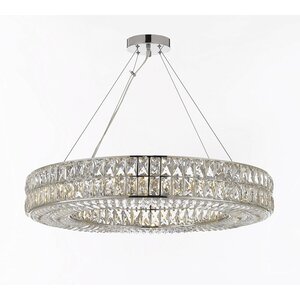 Spiridon Ring 16-Light Crystal Chandelier