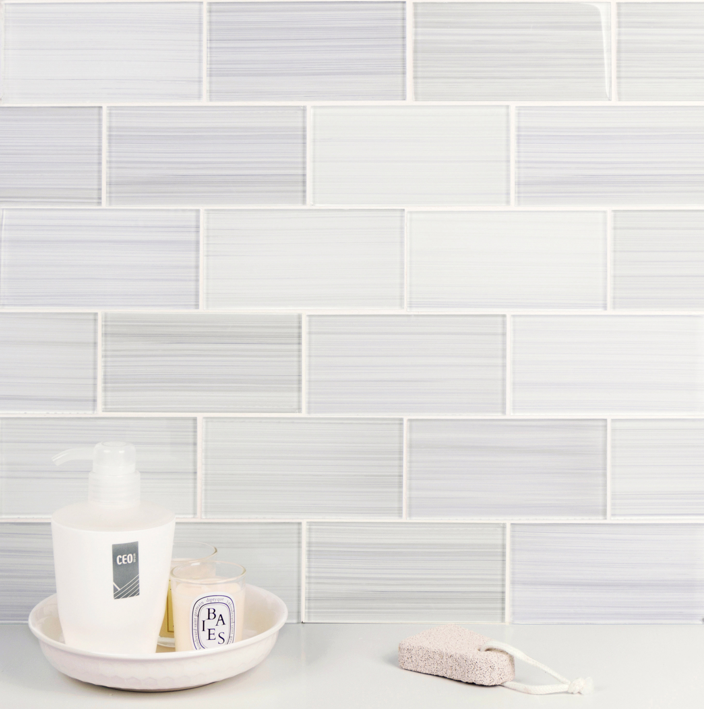 Ws Tiles Premium Hand Painted 3 X 6 Gl Subway Tile Reviews Ws Tiles Premium Hand Painted 3 X 6