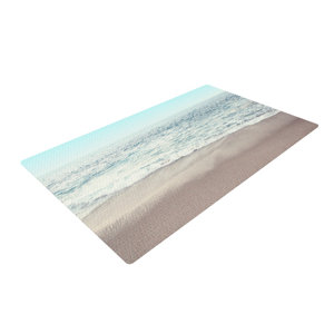 Monika Strigel The Sea Coastal Blue Area Rug