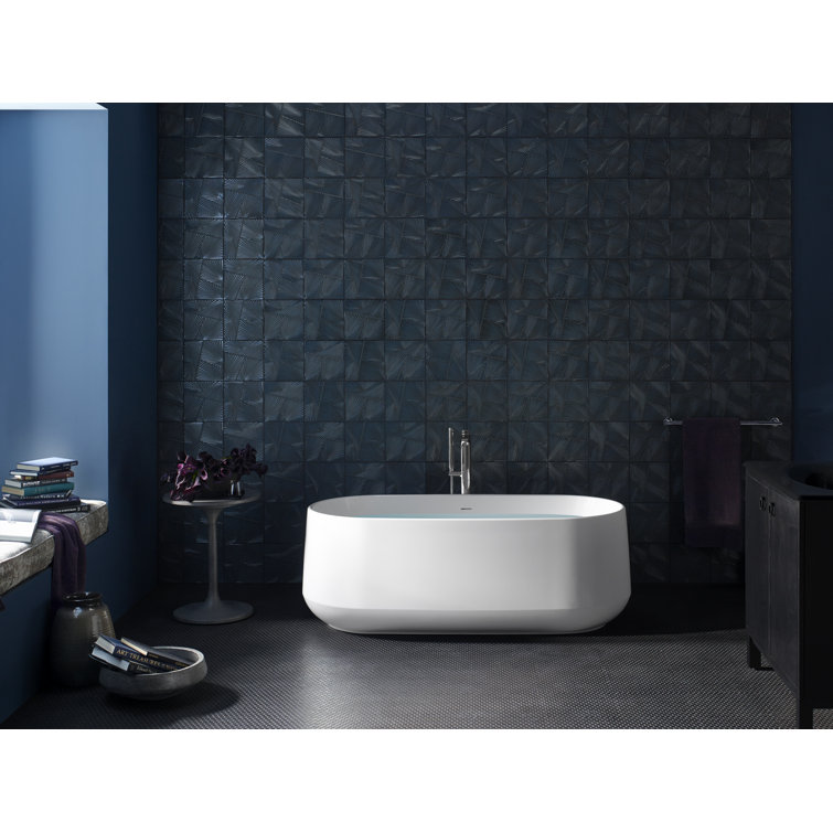 Kohler Ceric 651/4In X 315/16In Freestanding Bath With Center Toe