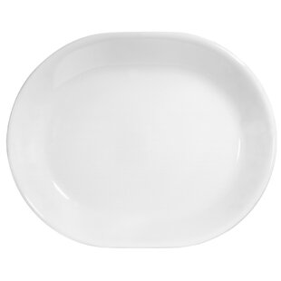 20cm Melamine Round Plate Birthday Wedding Party Dinner White Cafe Snack Dish 