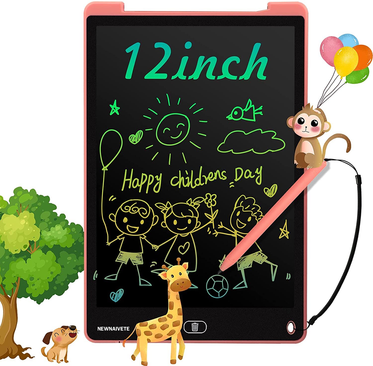 Handwriting Doodle Board Erasable Reusable Doodle Pad Gift for Kids and Adults at Home,School and Office Painting and Memo Lists 1pcs 15 Inch Electronic Kids Drawing Board LCD Writing Tablet