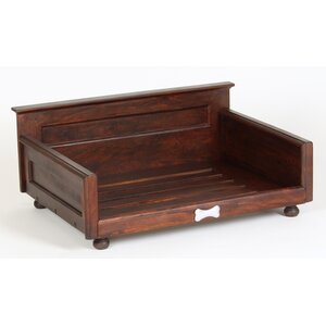 Solid Wood Dog Bed