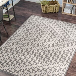 Sandoval Gray Indoor/Outdoor Area Rug