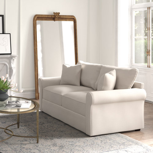 Kelly Clarkson Home Nashville Cotton 82 Rolled Arm Sofa Reviews Kelly Clarkson Home Nashville Cotton 82