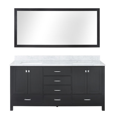 Modern 72 Inch Double Bathroom Vanities Allmodern