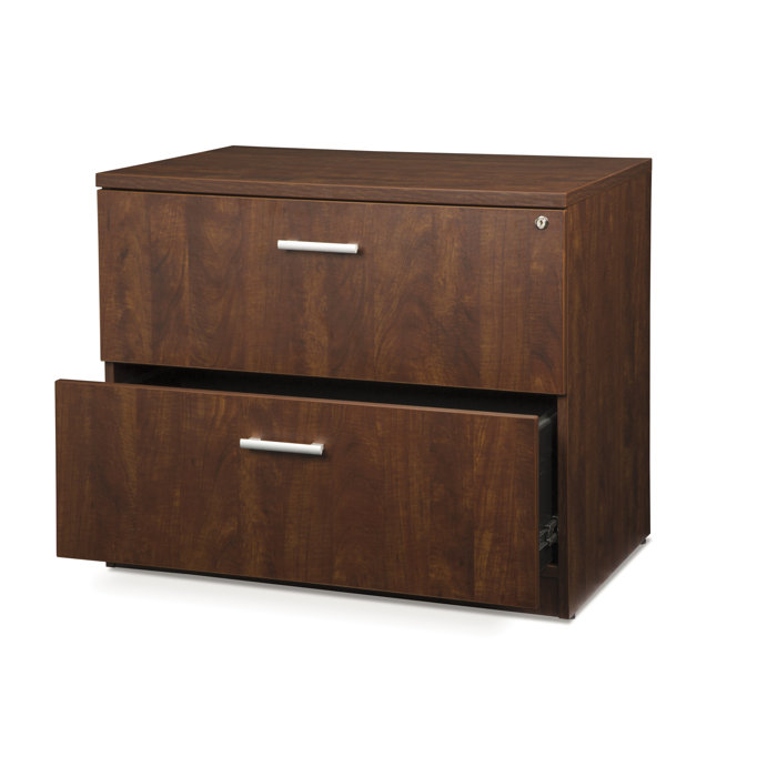 Ebern Designs Gerth Locking 2 Drawer Lateral Filing Cabinet