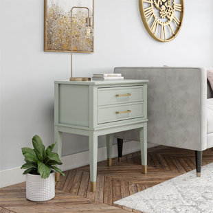 light green nightstand