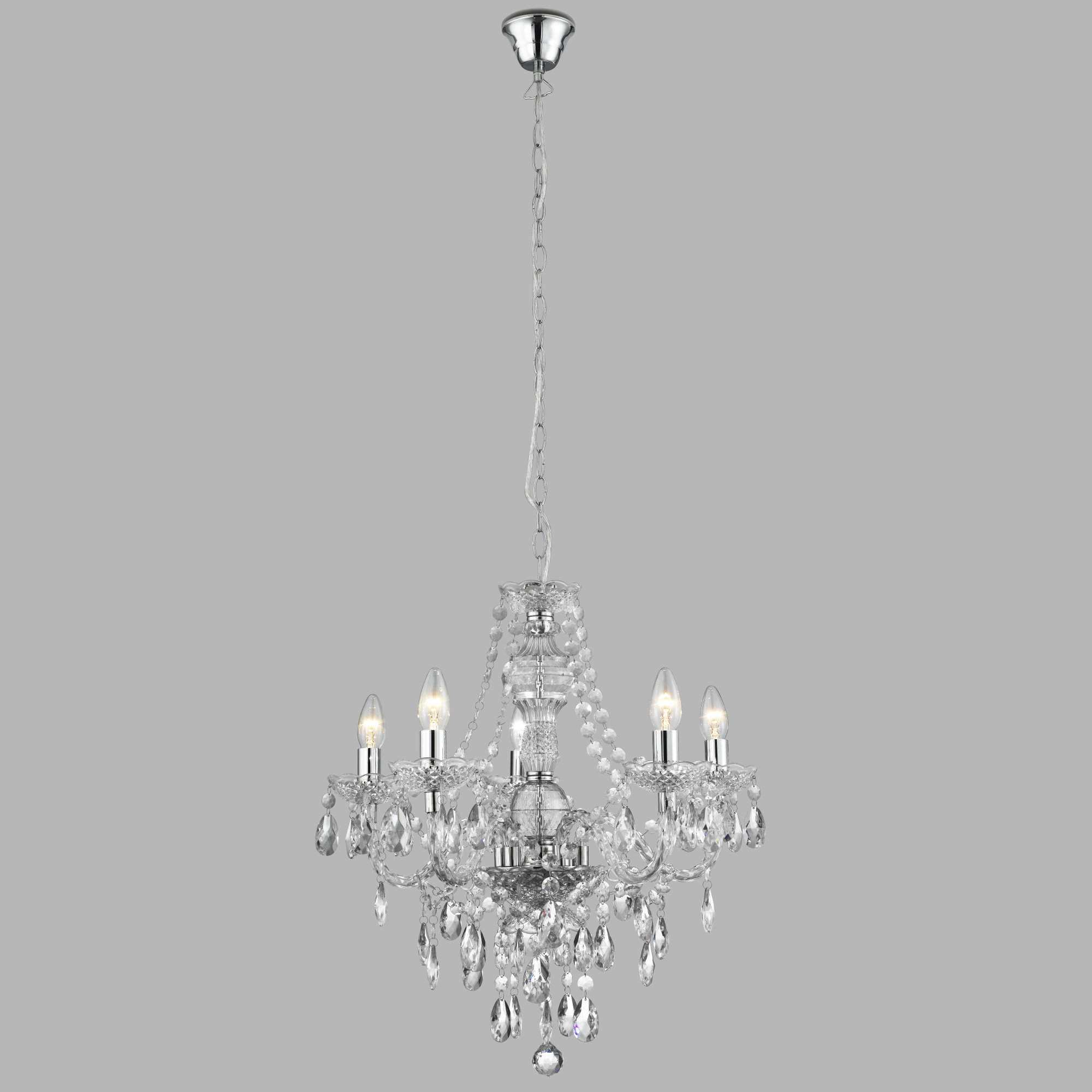 5 Light Candle Style Chandelier 5 Light Candle Style Chandelier