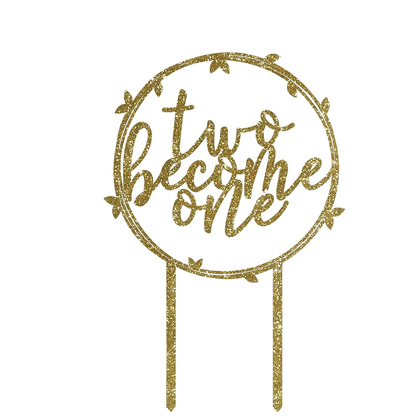 Le Prise Two Become One Cake Topper Wayfair