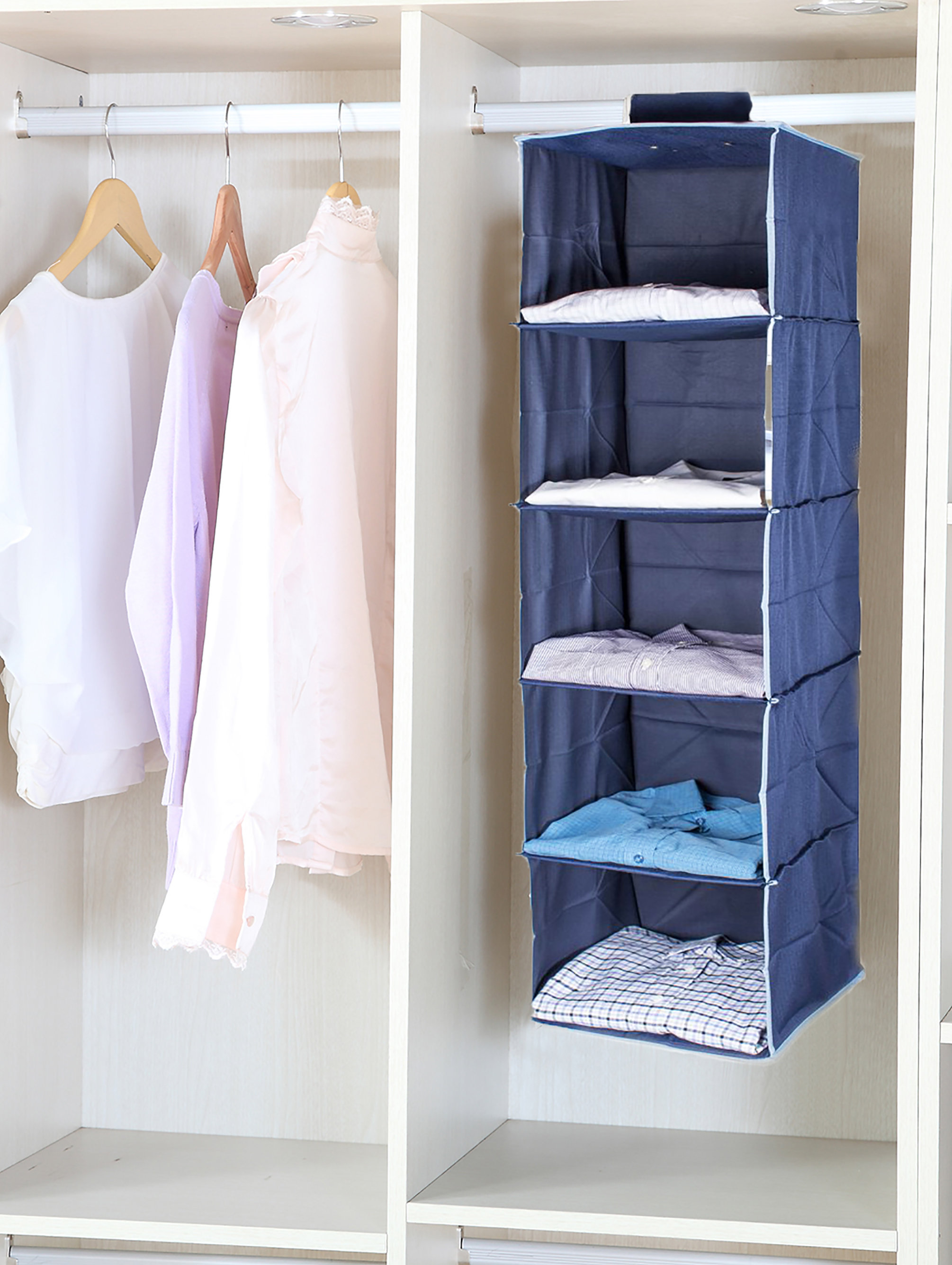 Rebrilliant Eberly 11 81 Storage Hanging Closet Organizer