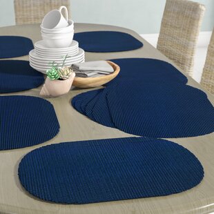 Navy Blue Table Mats Home Decorating Ideas Interior Design