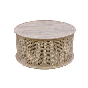 Carver Coffee Table - New White Wash by Ivy Bronx