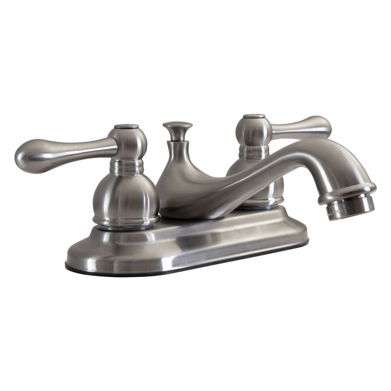 Design House Saratoga 4 In Centerset 2 Handle Bathroom Faucet In