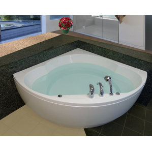 Corner Bathtubs You\'ll Love | Wayfair Corner Bathtubs You\'ll Love | Wayfair