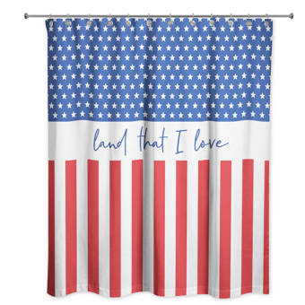 The Holiday Aisle Donatienne Patchwork Single Shower Curtain Wayfair