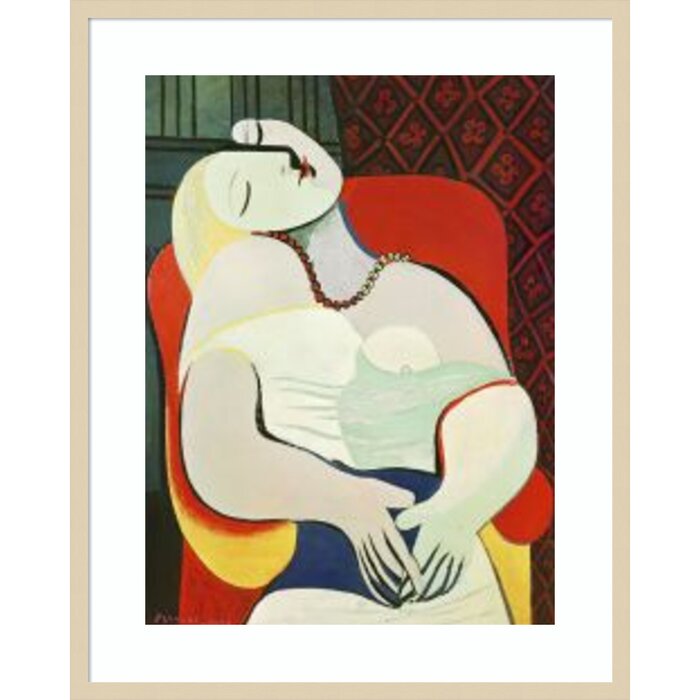 The Dream 1932 by Pablo Picasso & Reviews | AllModern