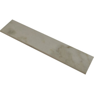 Maria Di Napoli Wayfair Marmi Di Napoli Bullnose 3 X 12 Porcelain Glazed Tile In Calacatta