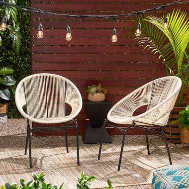 keeva round ball patio chair