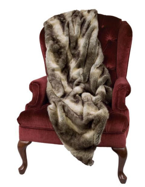 Queens Of Christmas Chinchilla Faux Fur Throw Blanket Reviews Wayfair
