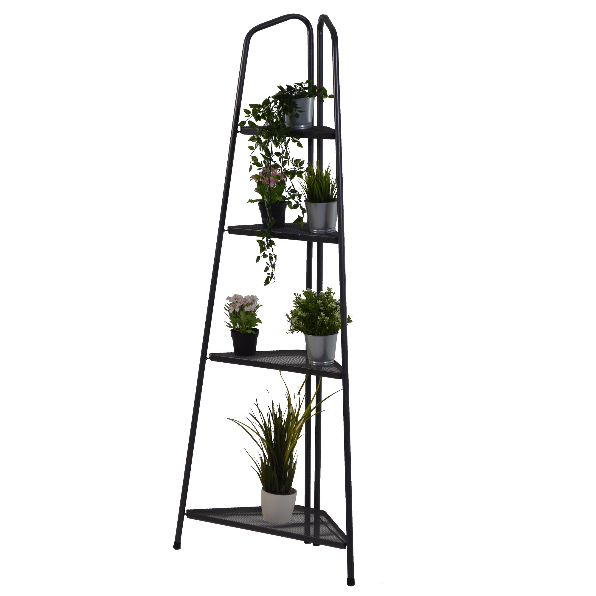 Dakota Fields Aquan Triangular Corner Plant Stand Wayfair.co.uk