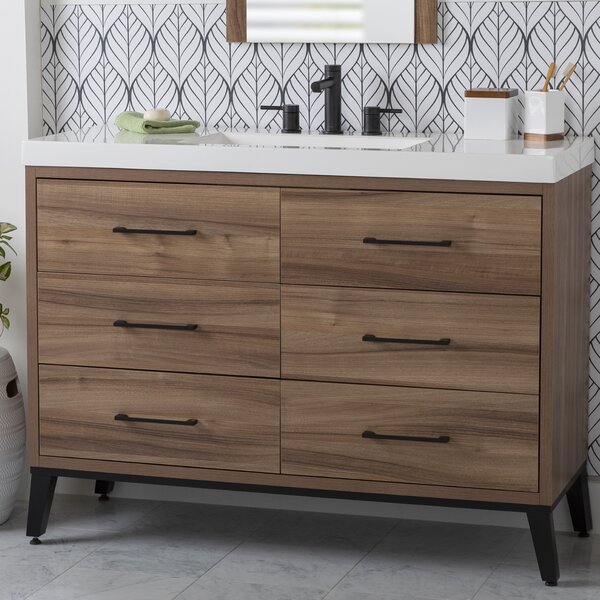 Union Rustic Friedland 49" Single Bathroom Vanity Set ...