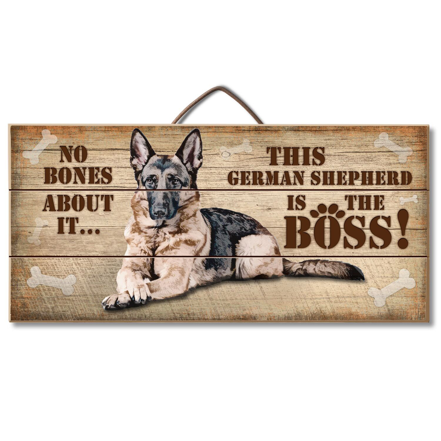 german shepherd wall art