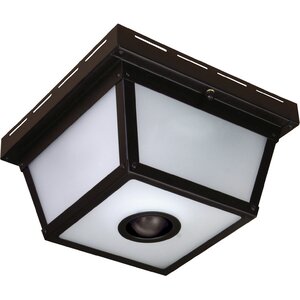 360 Degree Motion Activated 4-Light Flush Mount