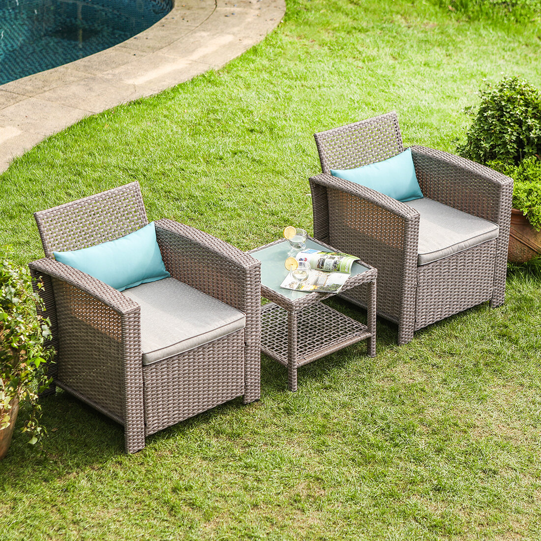 highland dunes bistro set